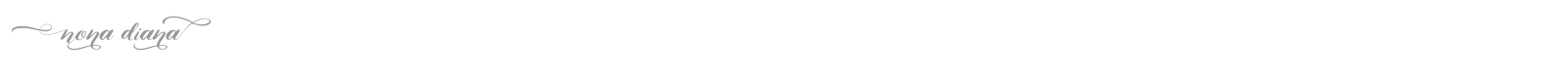 Nona Diana font preview